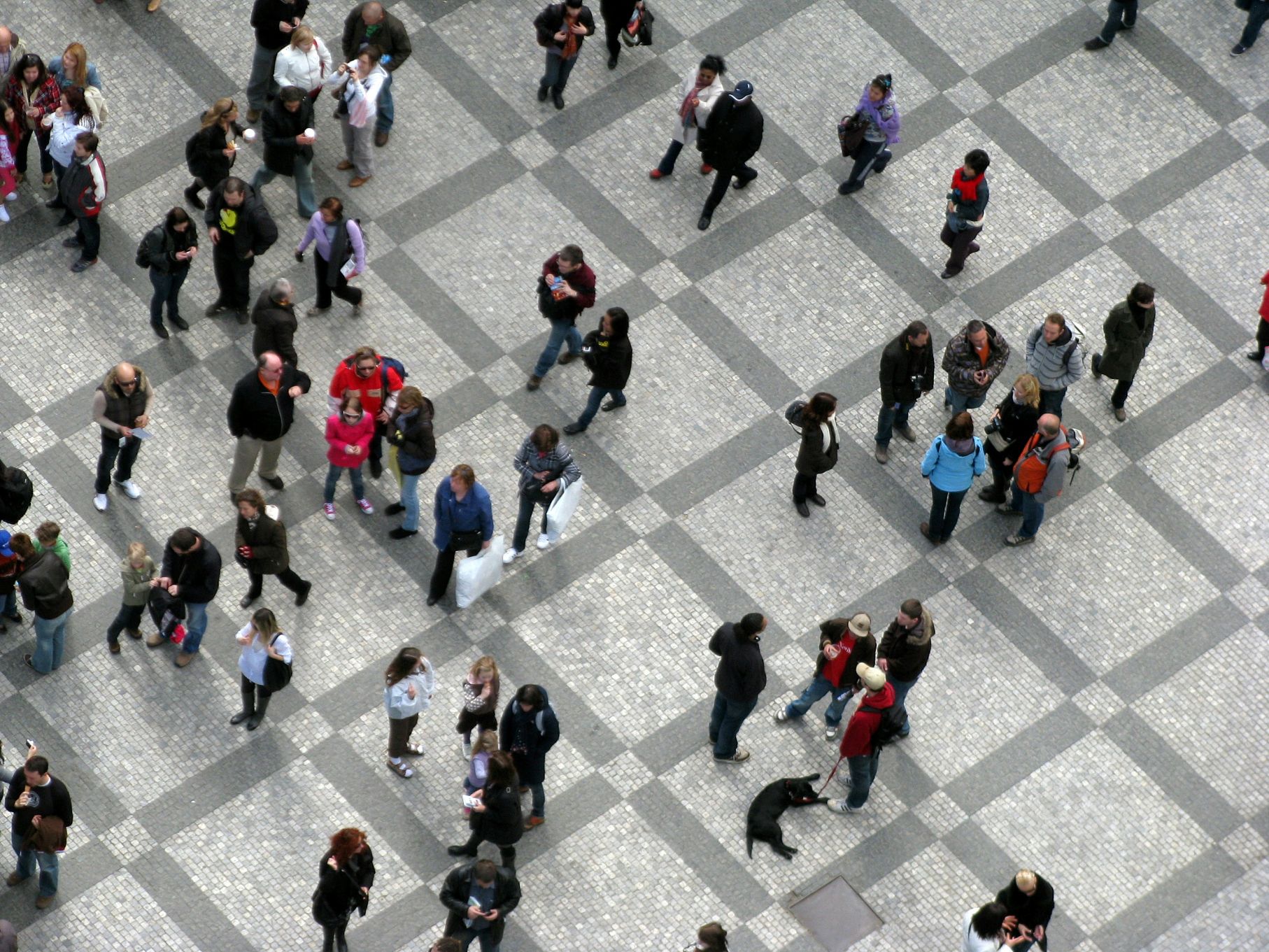 unterschiedliche Menschen und Gruppen für E-commerce Strategien